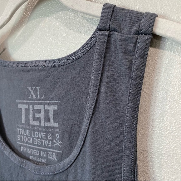 True Love & False Idols Mens Muscle Tank In Love with a Lifestyle I Can’t Afford - Picture 6 of 7